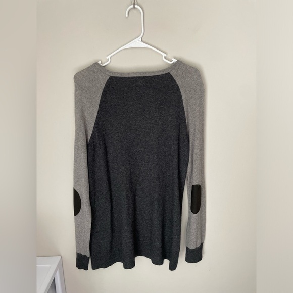 J. Crew Wool Blend Colorblock Sweater Size Medium - Picture 6 of 9